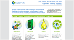 Desktop Screenshot of neutral-fuels.com
